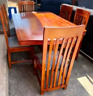 Six Seater Table Dining Ready