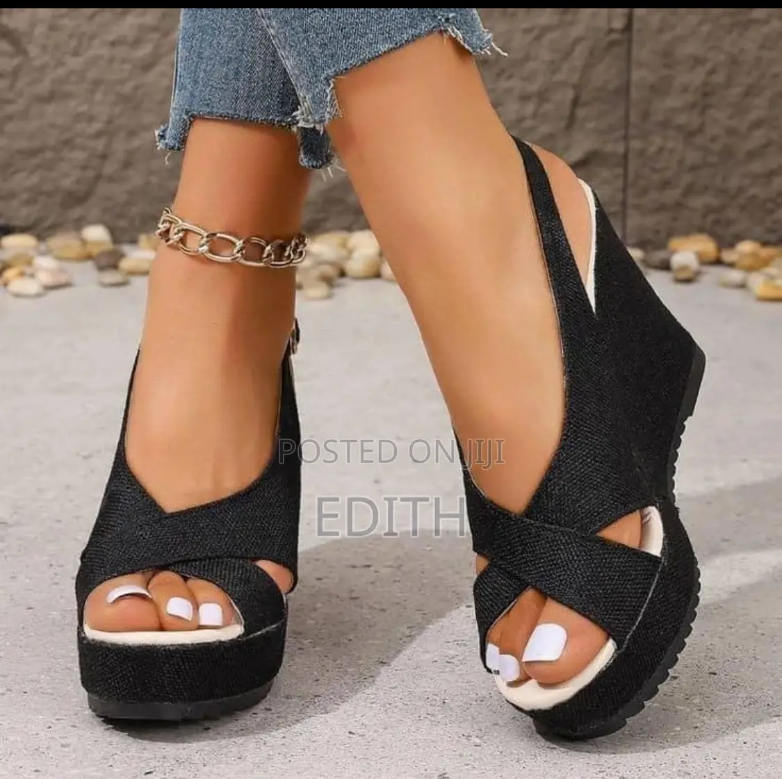 Ladies Classy High Wedge