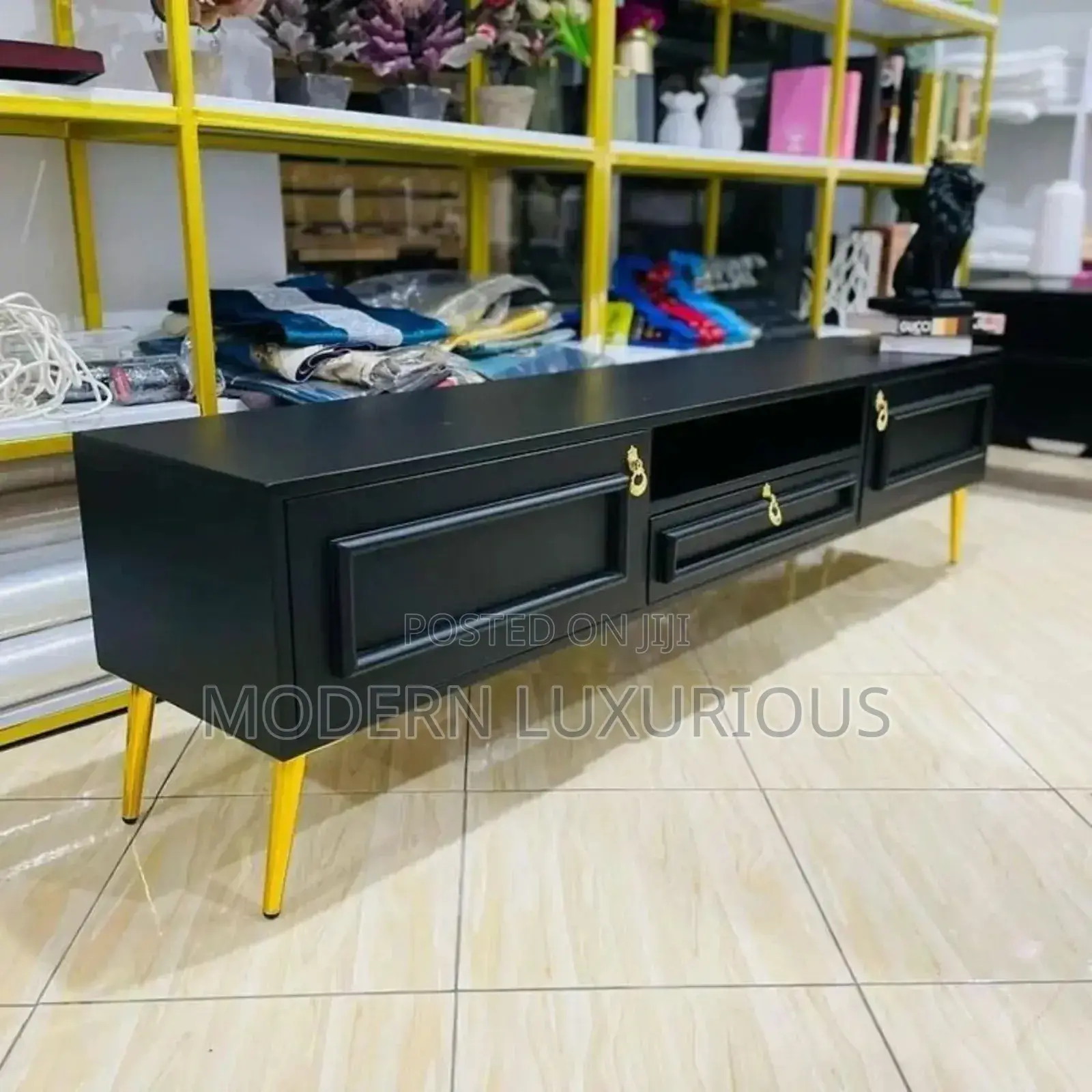 Visit Our Shop in/ Ngara Along /Desai Tv Stand White /
