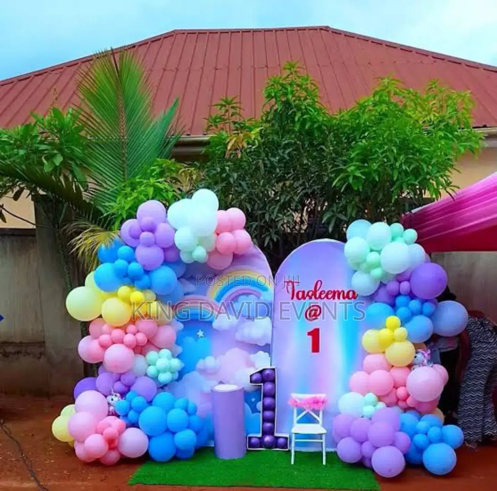 Birthday Decoration Photo Booth