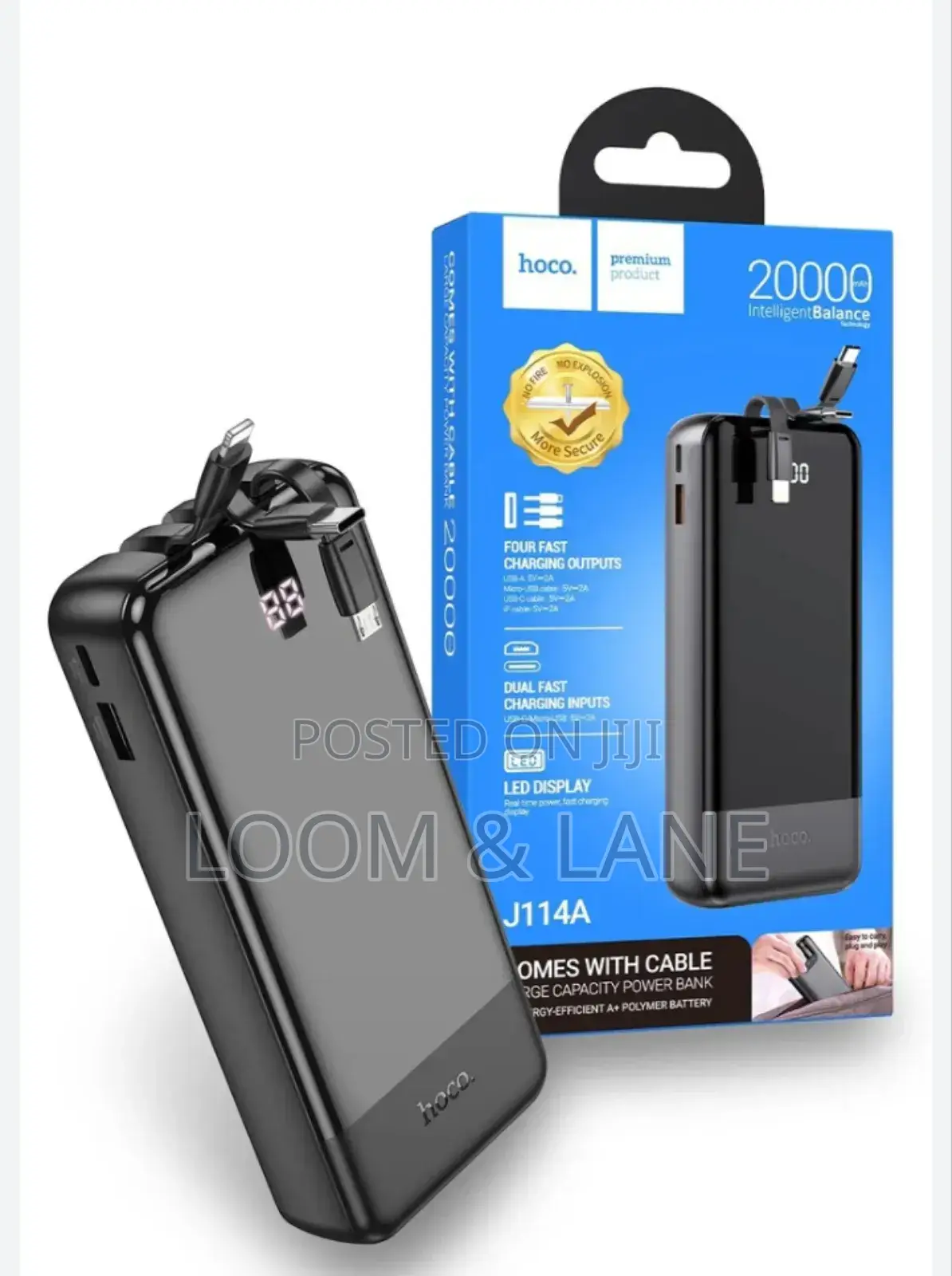 Hoco Mobile Phone Powerbank 20000mah