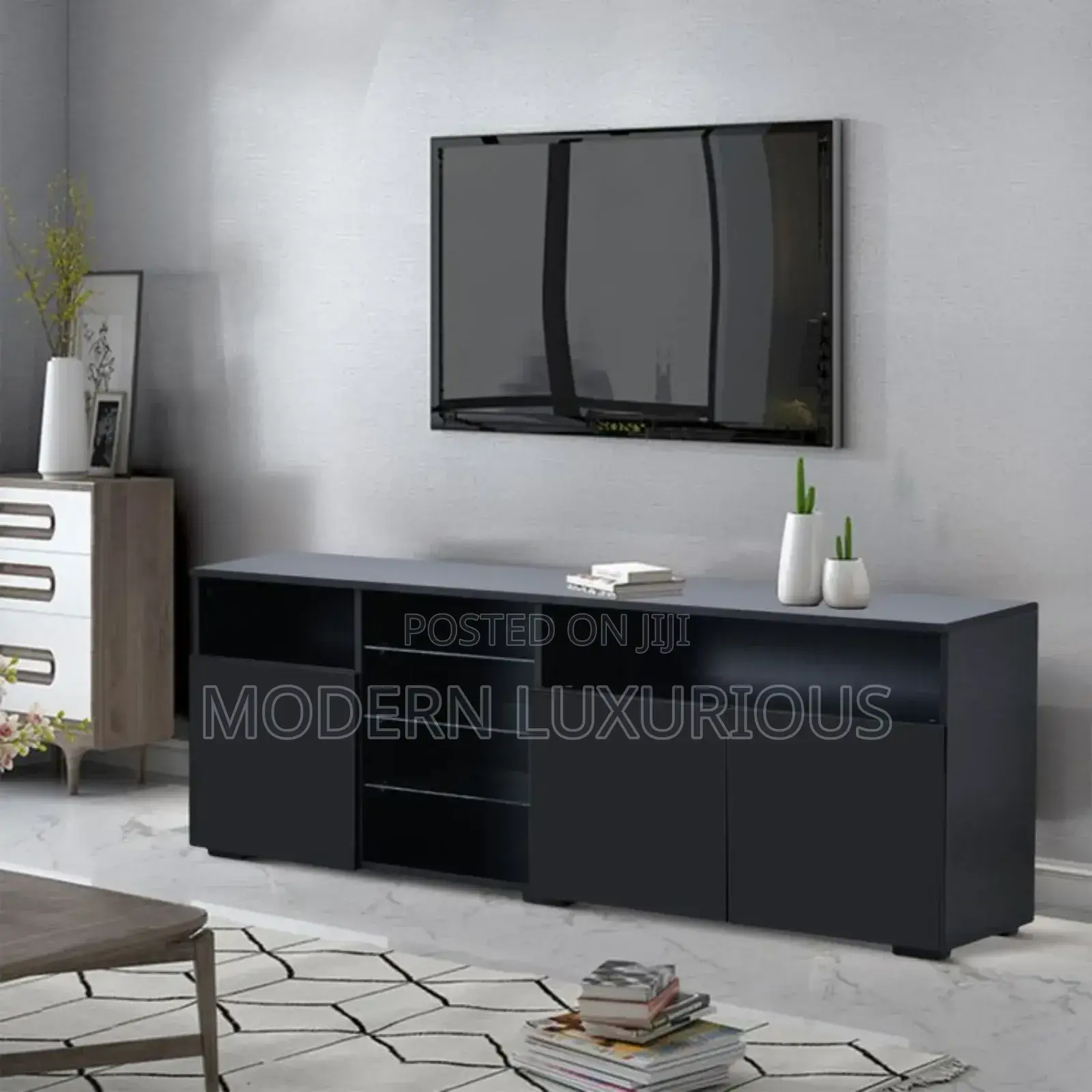 TVS Stand With Firelamp 
/Modern Tv Stand /Good Furniture/
