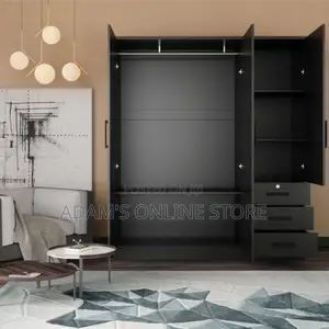Wardrobe in Color Grey 122cm Length by 190cm Height