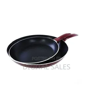 Royalford Rf1754 Fry Pan – Set of 2 Pieces, Red