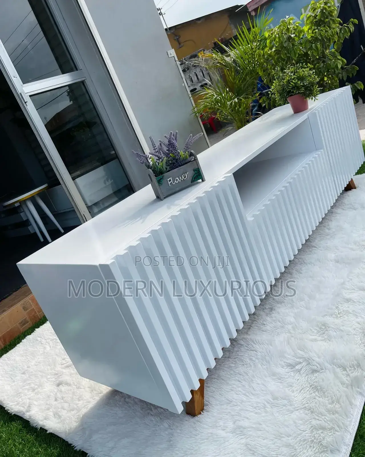 Welcome /to Our Shop, /We Custom Make Tv Stands