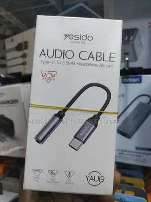 Usb Type-C to 3.5mm Aux Port Audio Adapter Cable
