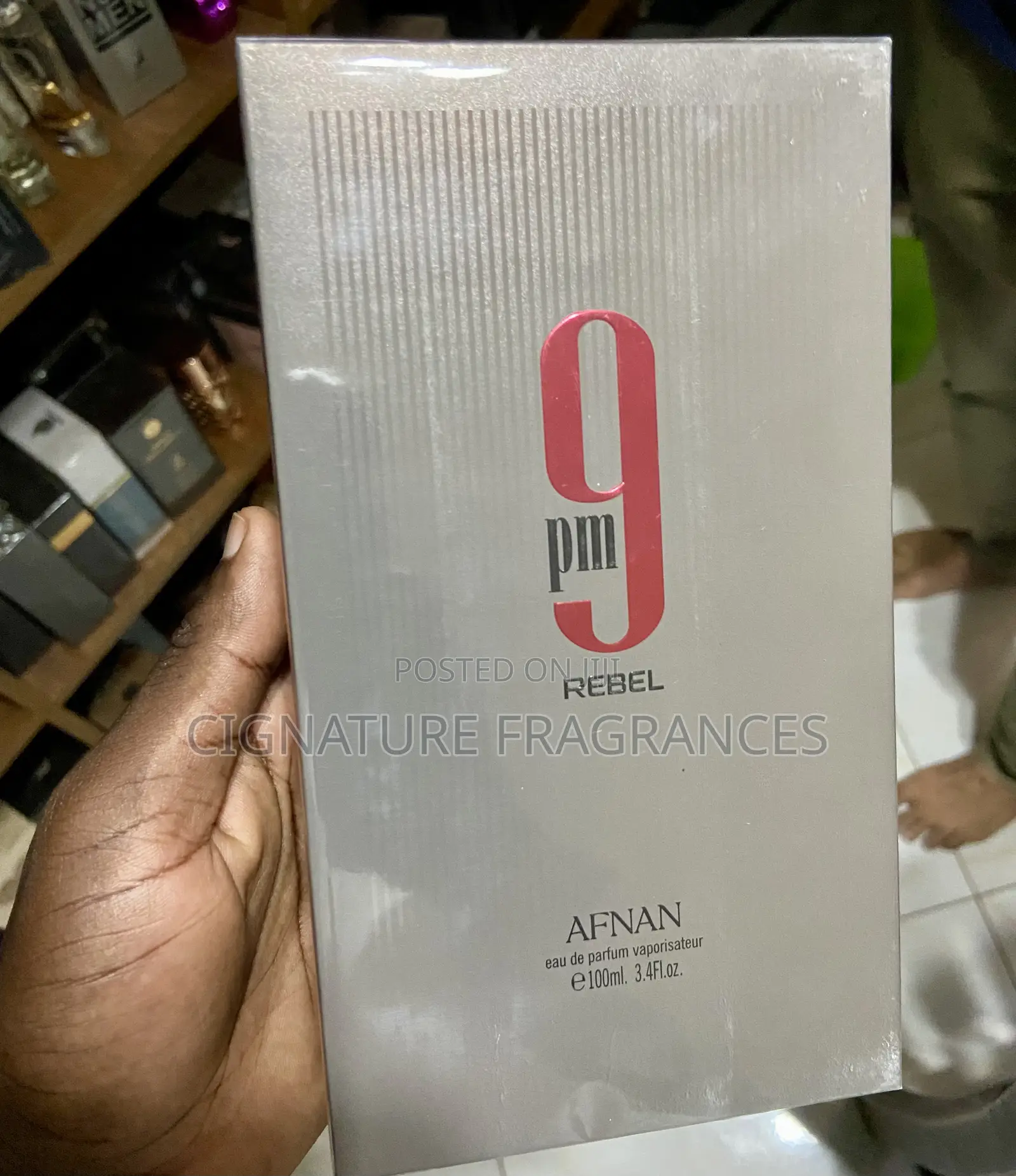 9 Pm Rebel Perfume by Afnan