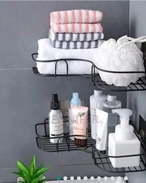 2pcs Bathroom Corner Shelf Organiser