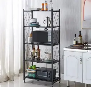 5 Shelf Foldable Storage Shelf Unit