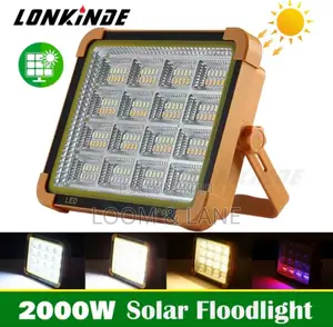 200w Solar Outdoor Camping Light Flood Light