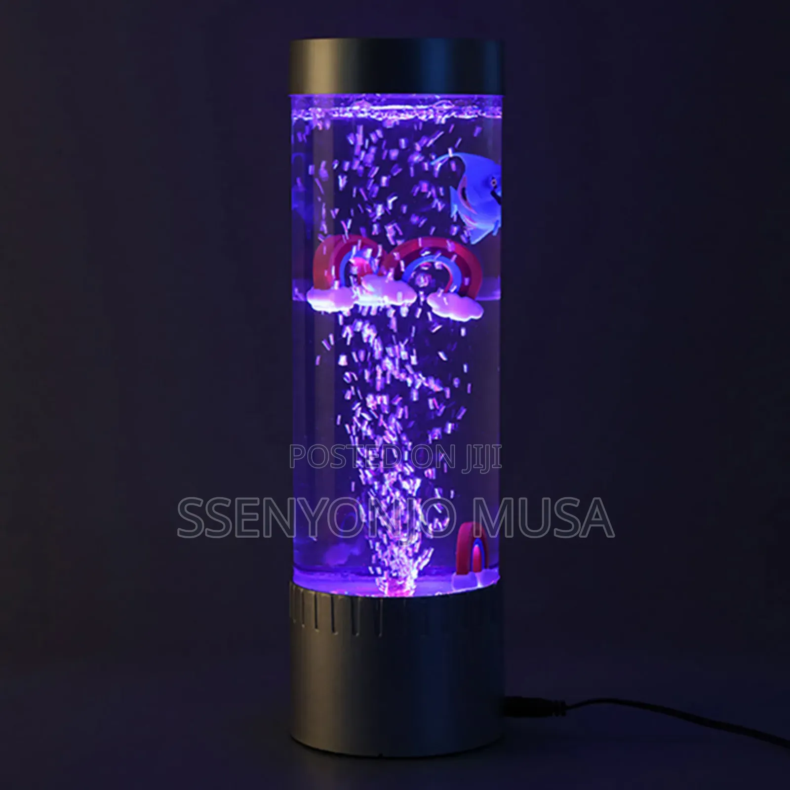 Led Desktop Fish Tank - Fantasy Fish Lamp With RGB Colors