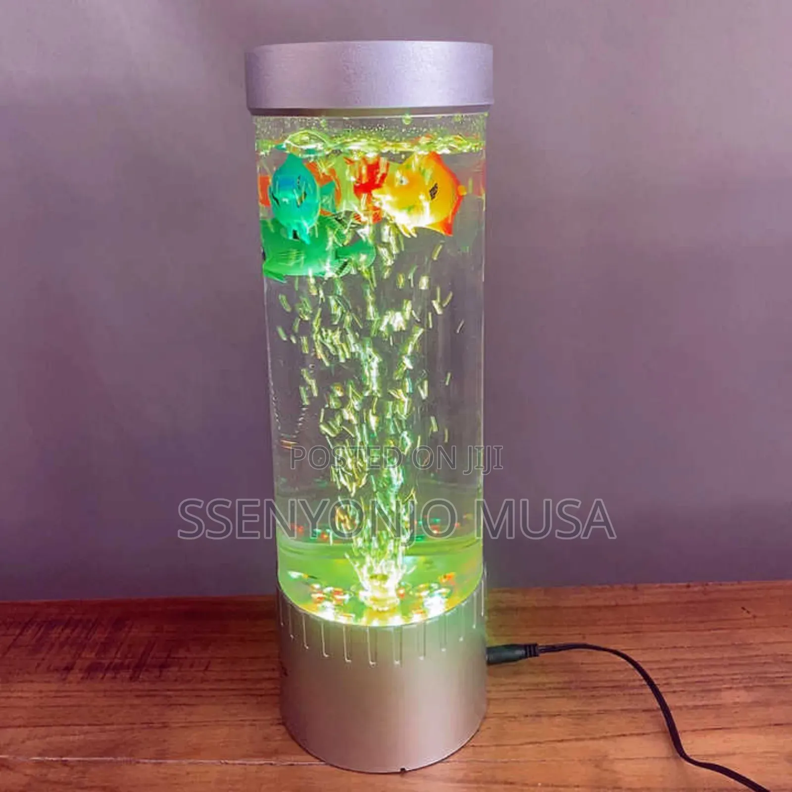 Led Desktop Fish Tank - Fantasy Fish Lamp With RGB Colors