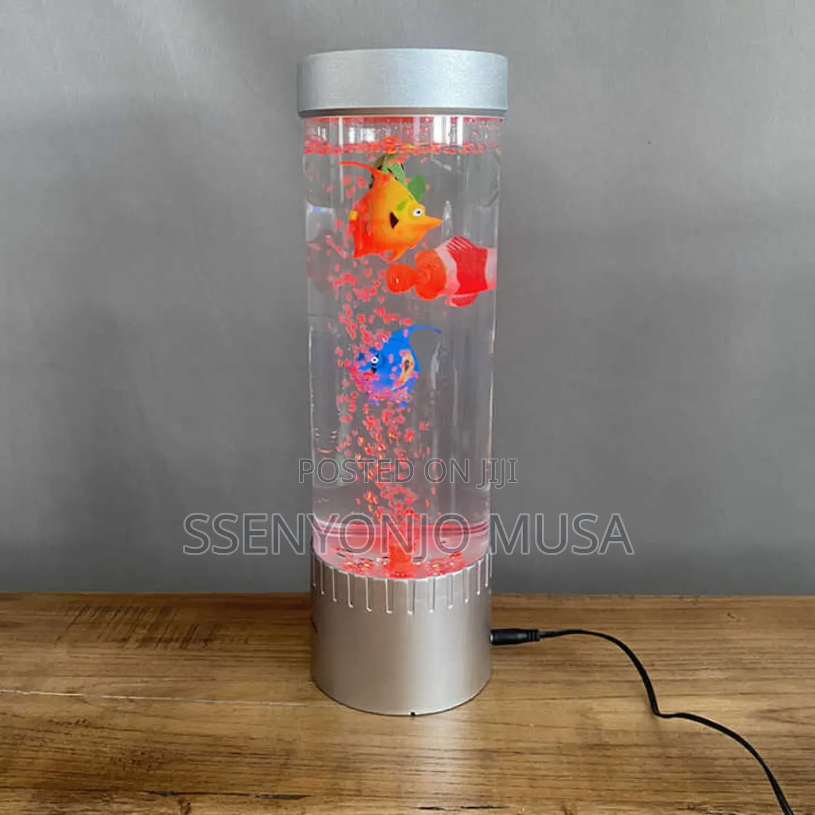 Led Desktop Fish Tank - Fantasy Fish Lamp With RGB Colors