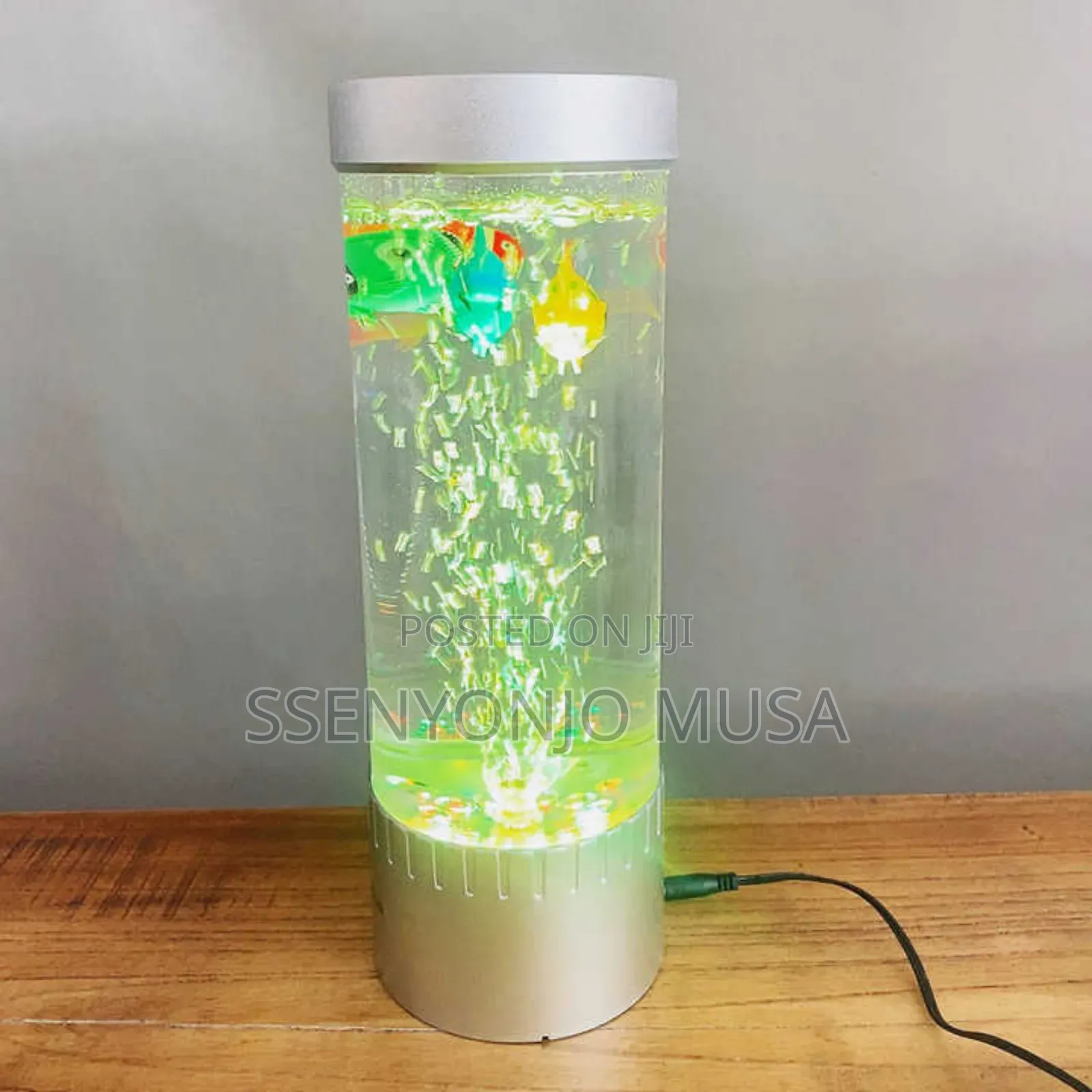 Led Desktop Fish Tank - Fantasy Fish Lamp With RGB Colors