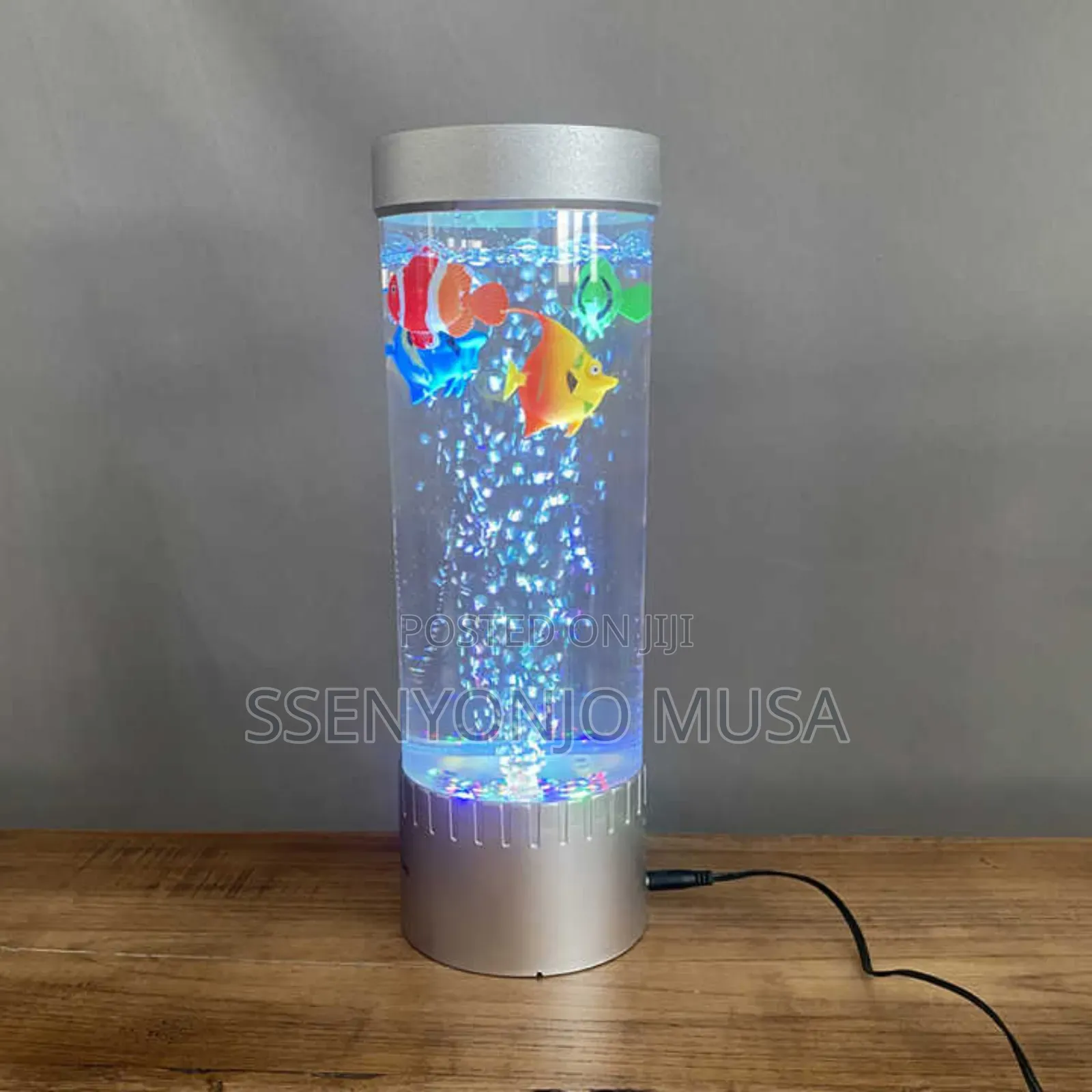 Led Desktop Fish Tank - Fantasy Fish Lamp With RGB Colors