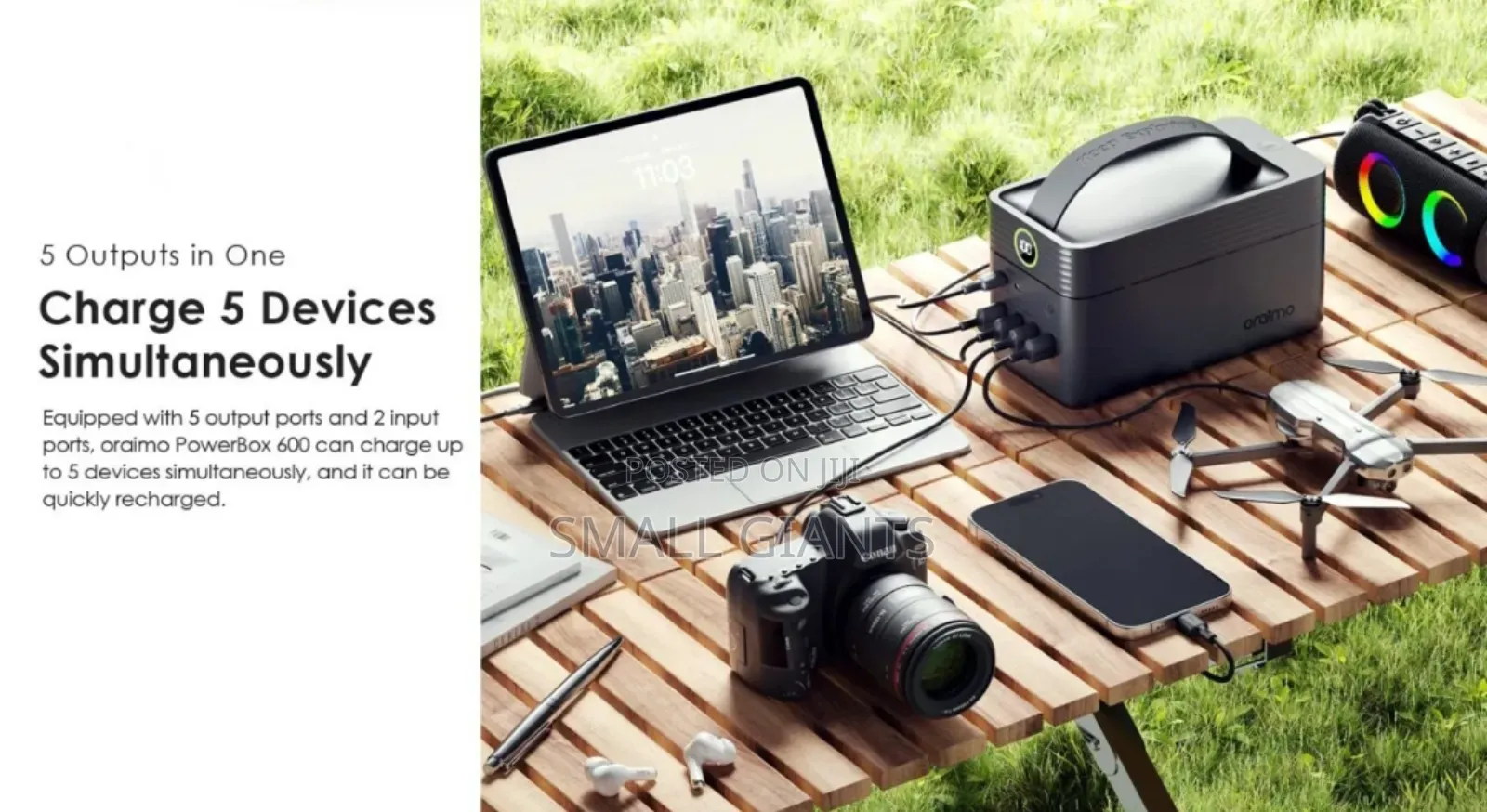Oraimo Powerbox 600 60000mah 22.5w Power Bank