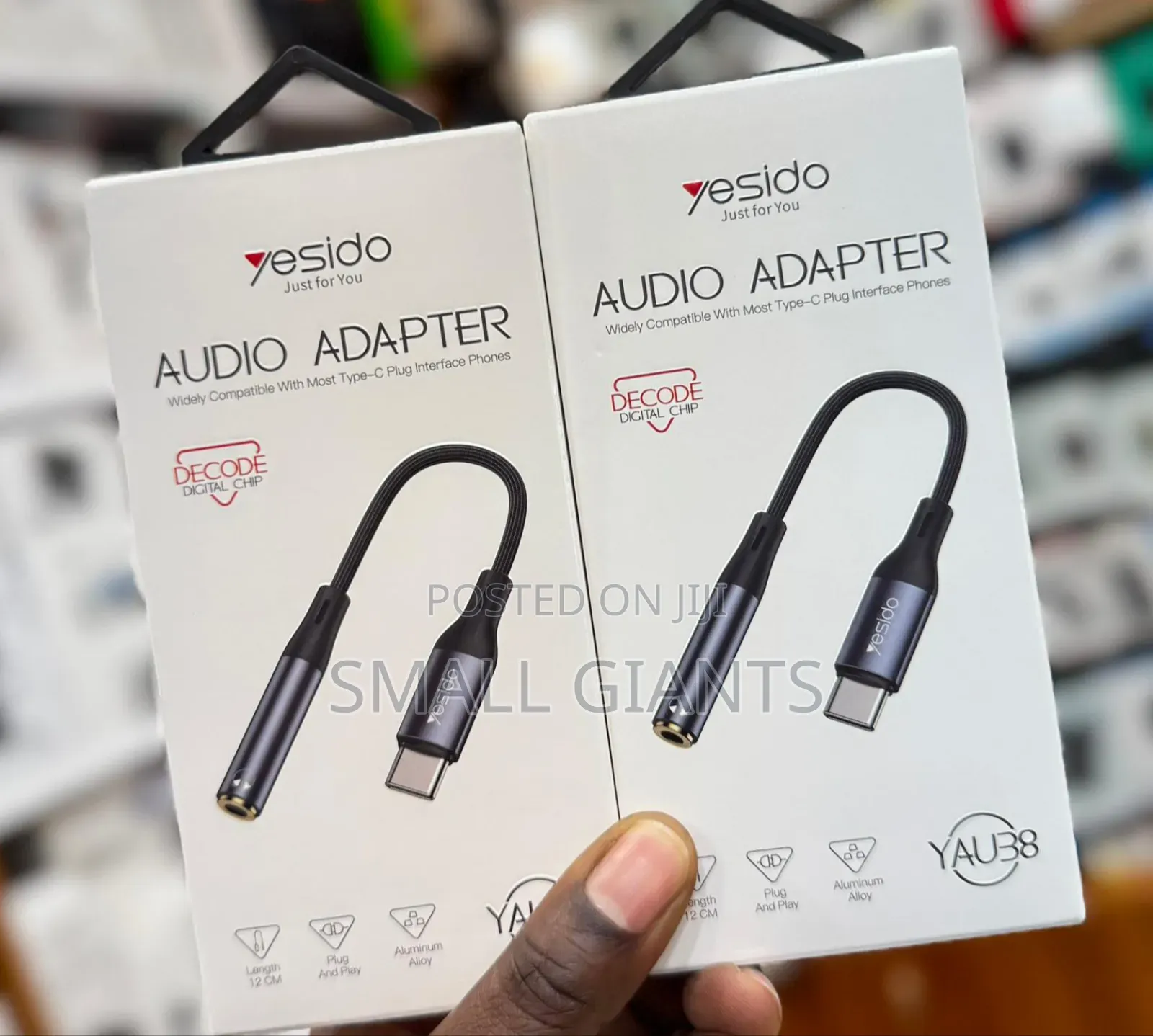 Yesido Yau38 Type -C Audio Adapter