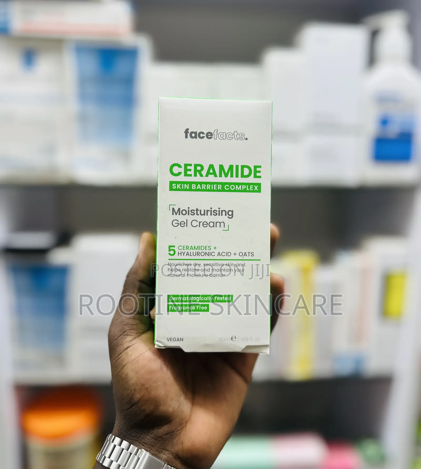 Face Facts Moisturising Gel Cream With Hyaluronic Acid