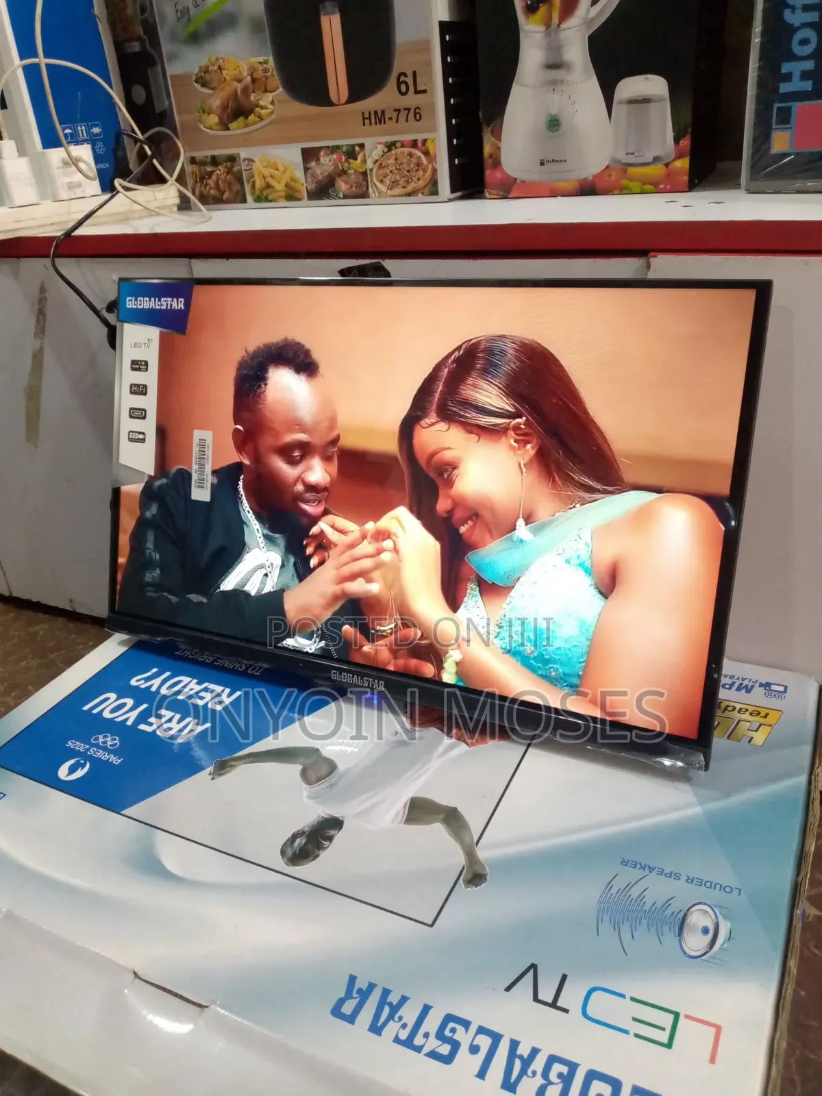 Digital 24 Inches Globalstar Frameless Tv