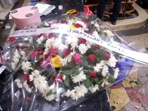Burial Funeral Wreath Fresh Flower in Kampala Uganda