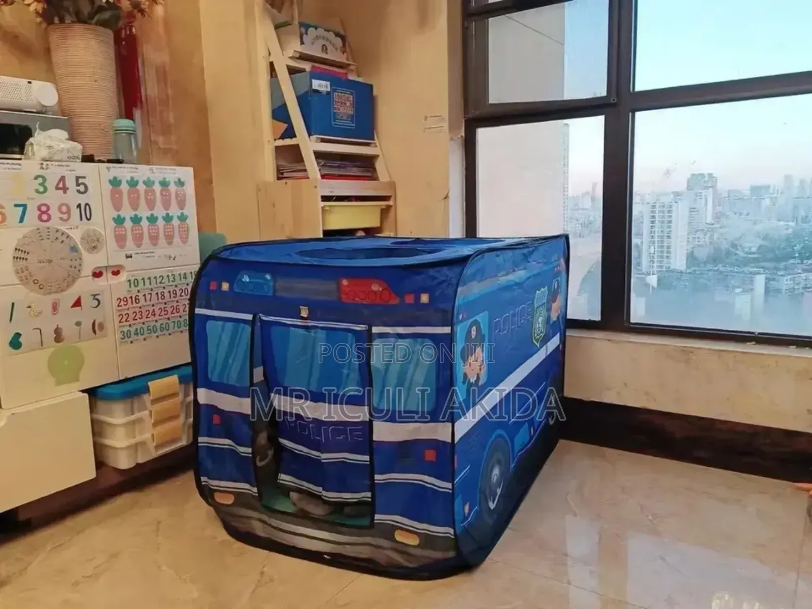 Kids Bus Tent Playground House Pop-Up Tent