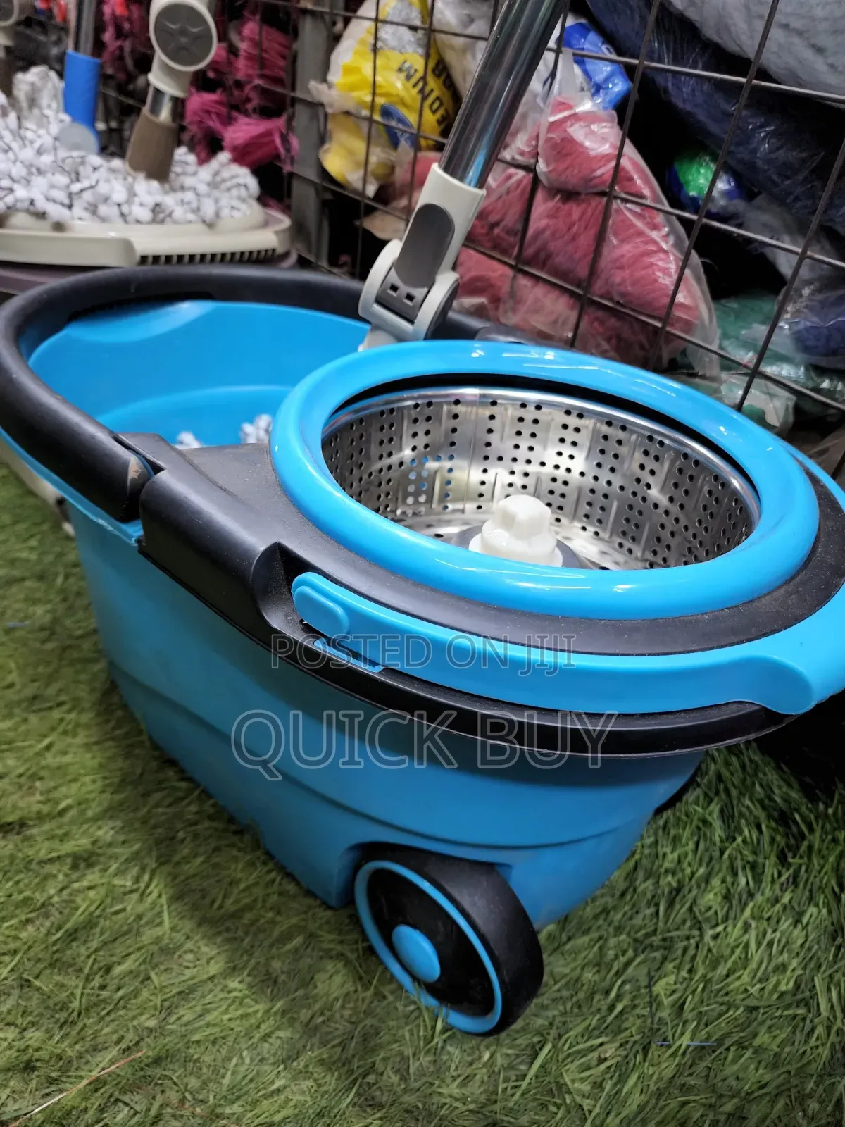 High Quality Spin Mopper Blue-Brown