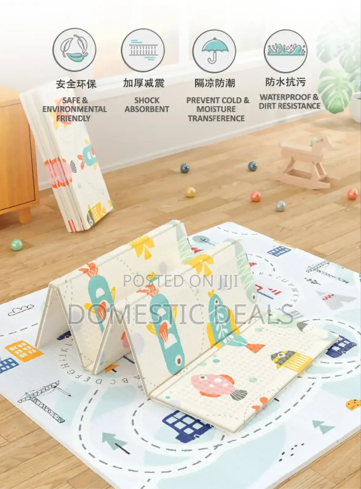 Baby Folding Crawling Play Mat
