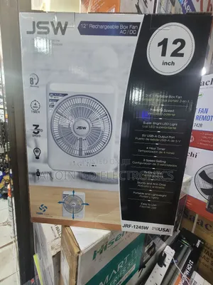 JSW Rechargeable Table Fan