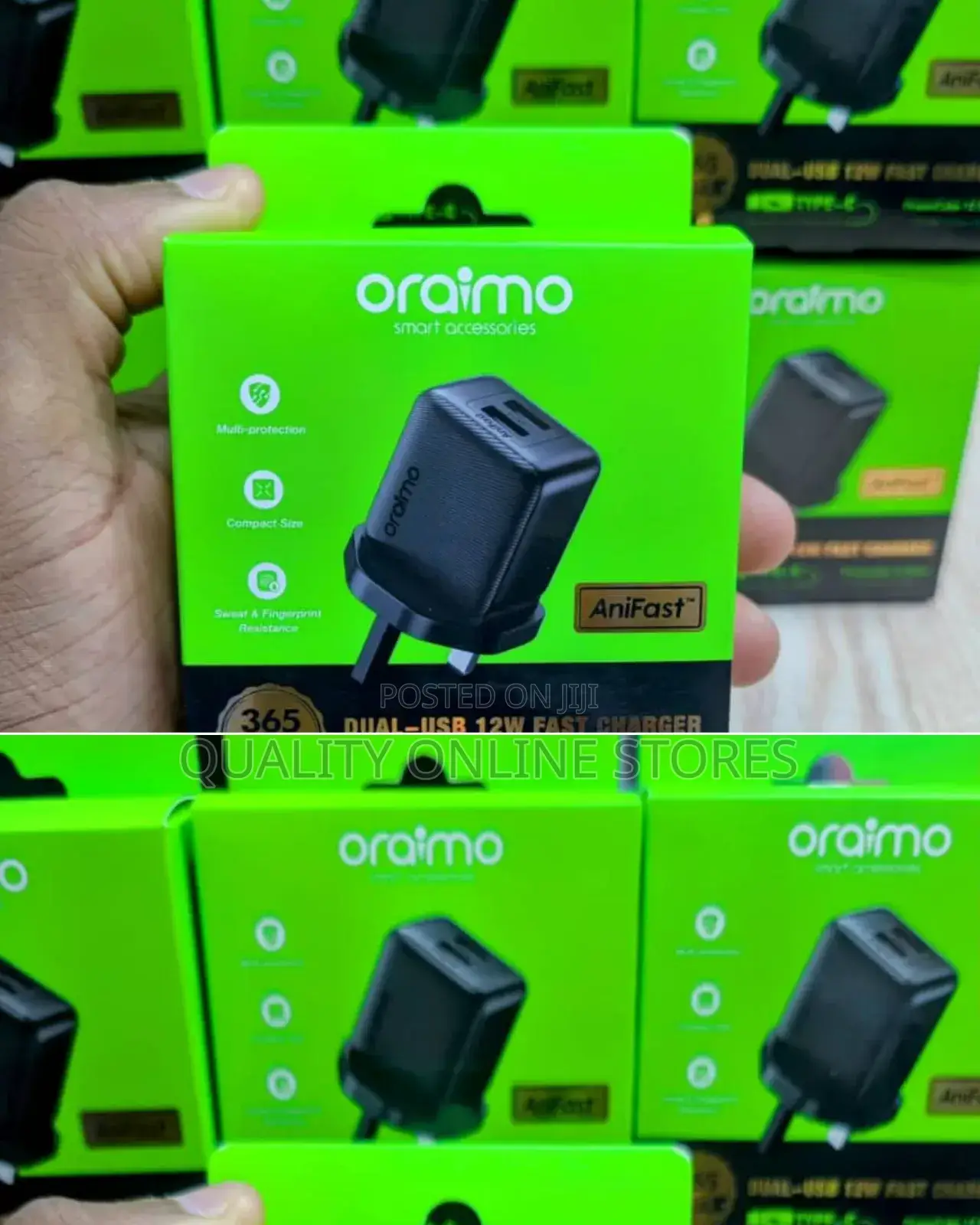 Black Oraimo Adapter