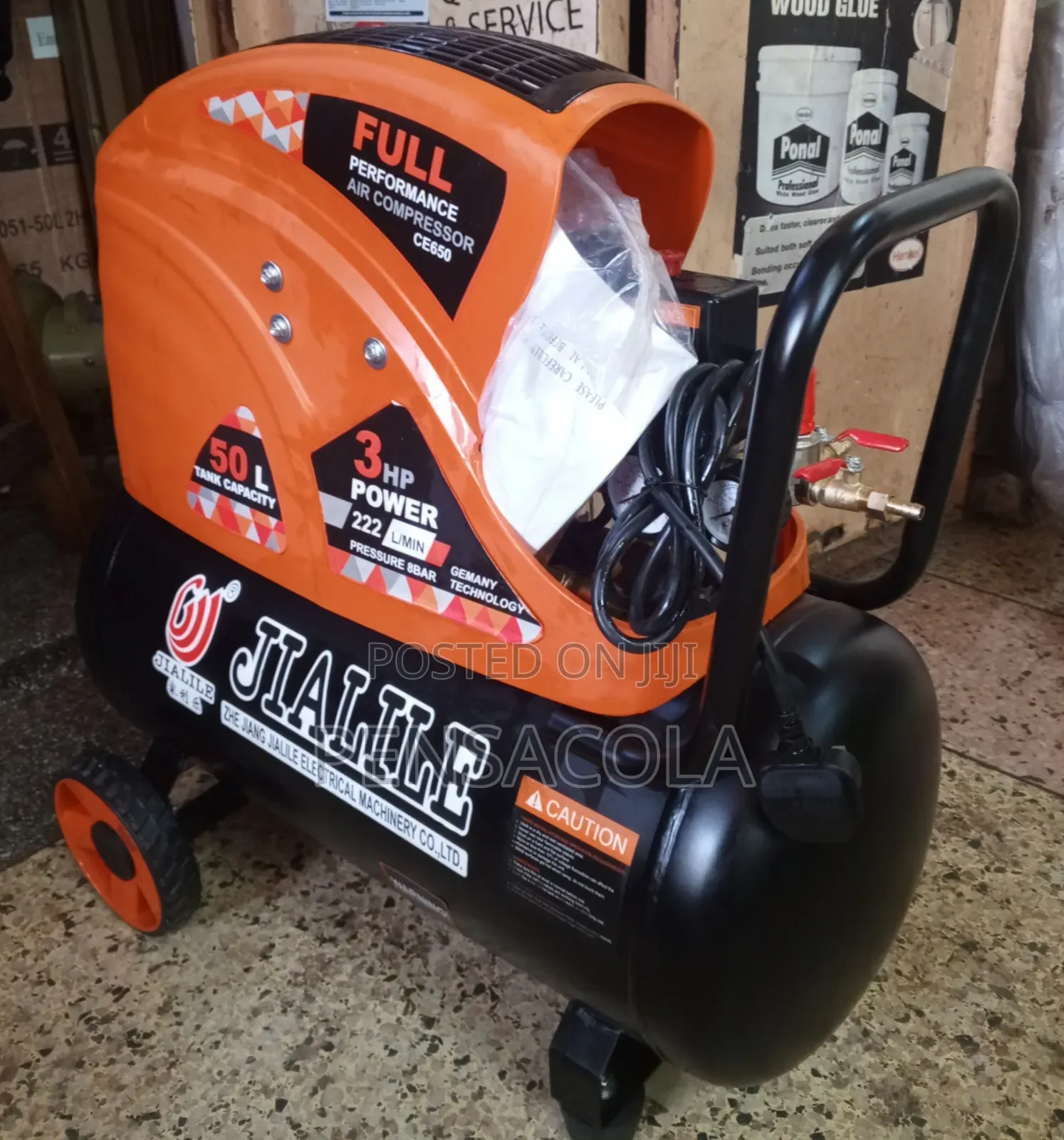 Air Compressor 50 Liters Jailele Brand