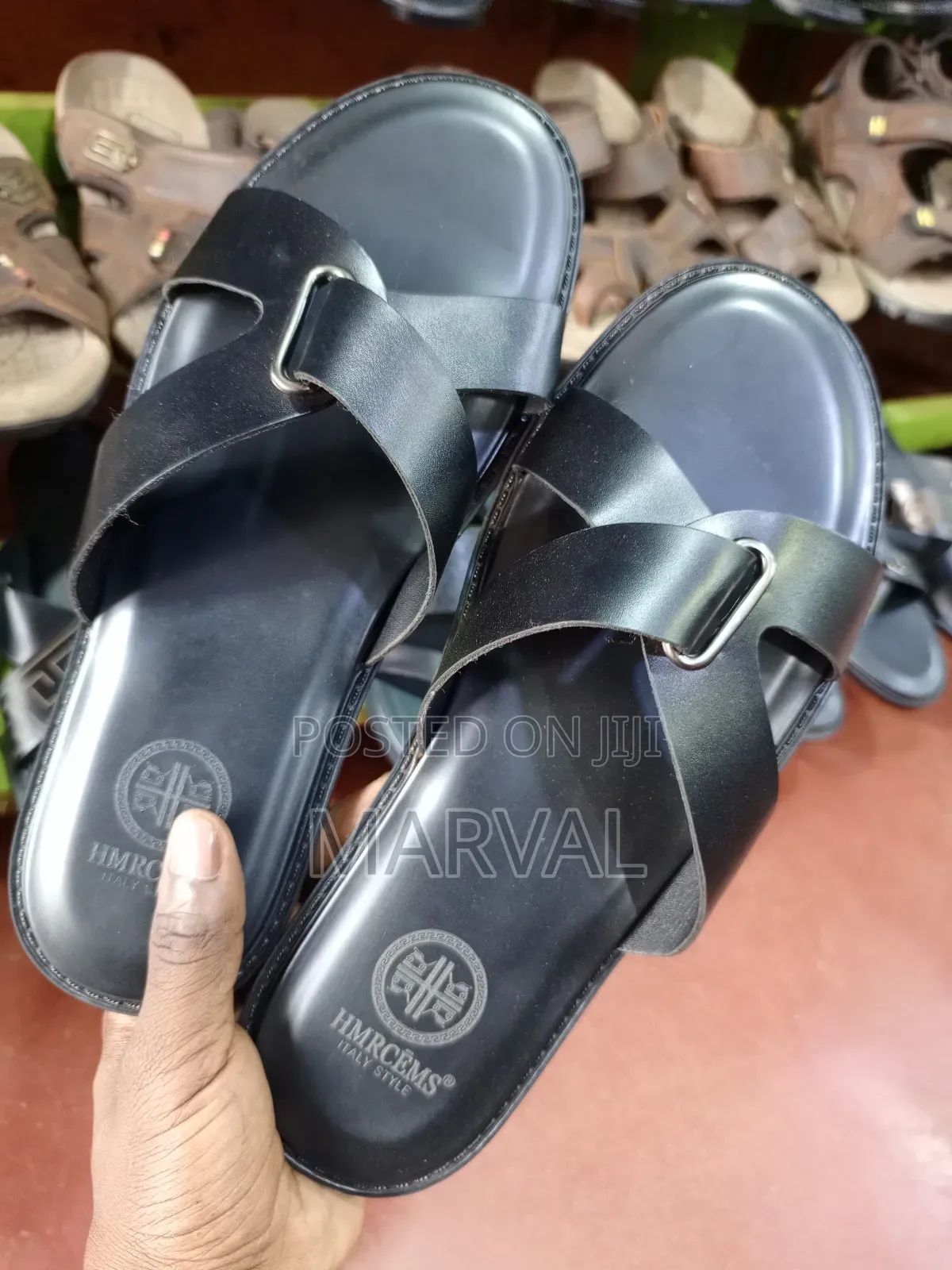 Italy Leather Style Sandals (Hmrces)