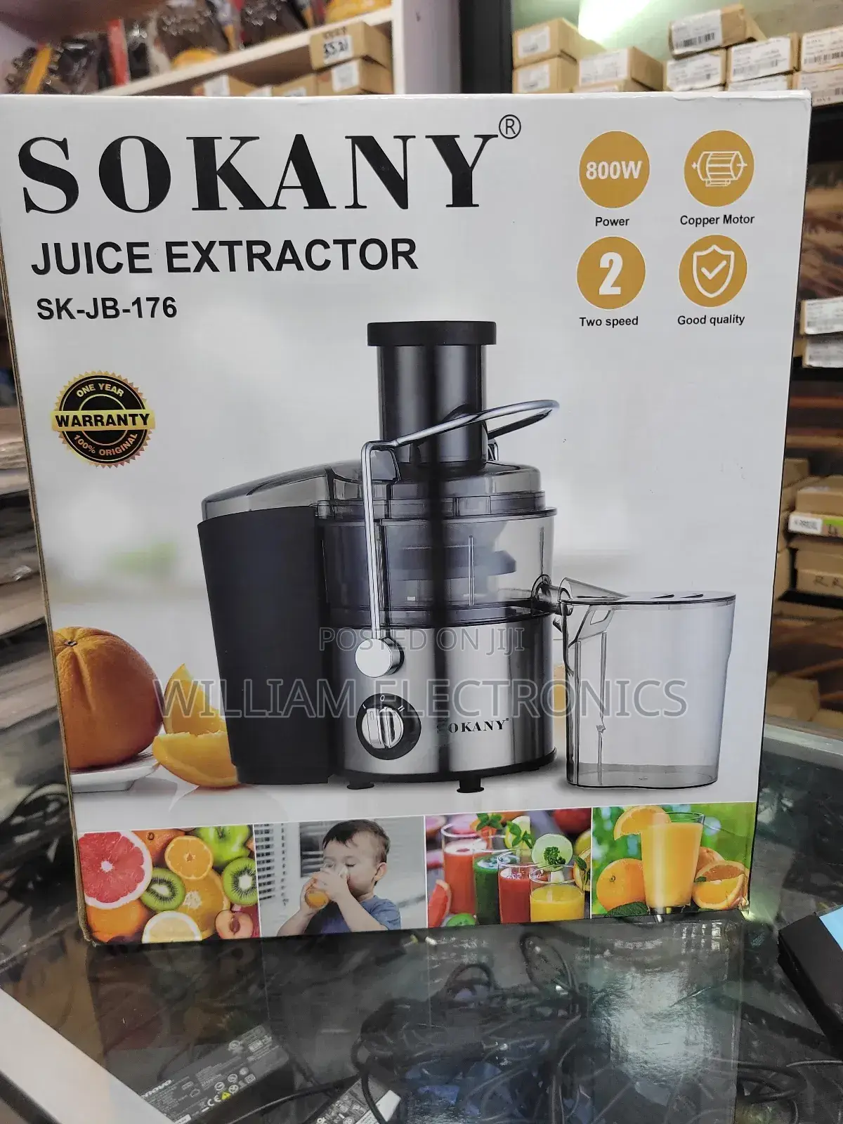 Sokany Sk-Jb-176 Juicer and Blender