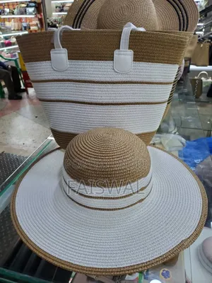 Photo - Straw Hat and Bag