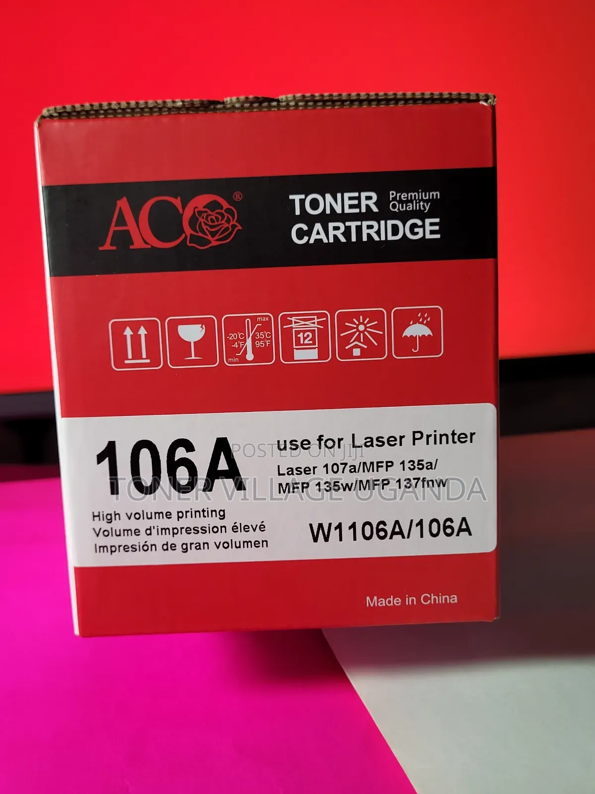 Laserjet 107a Printer Toner Cartridge
 1000pages