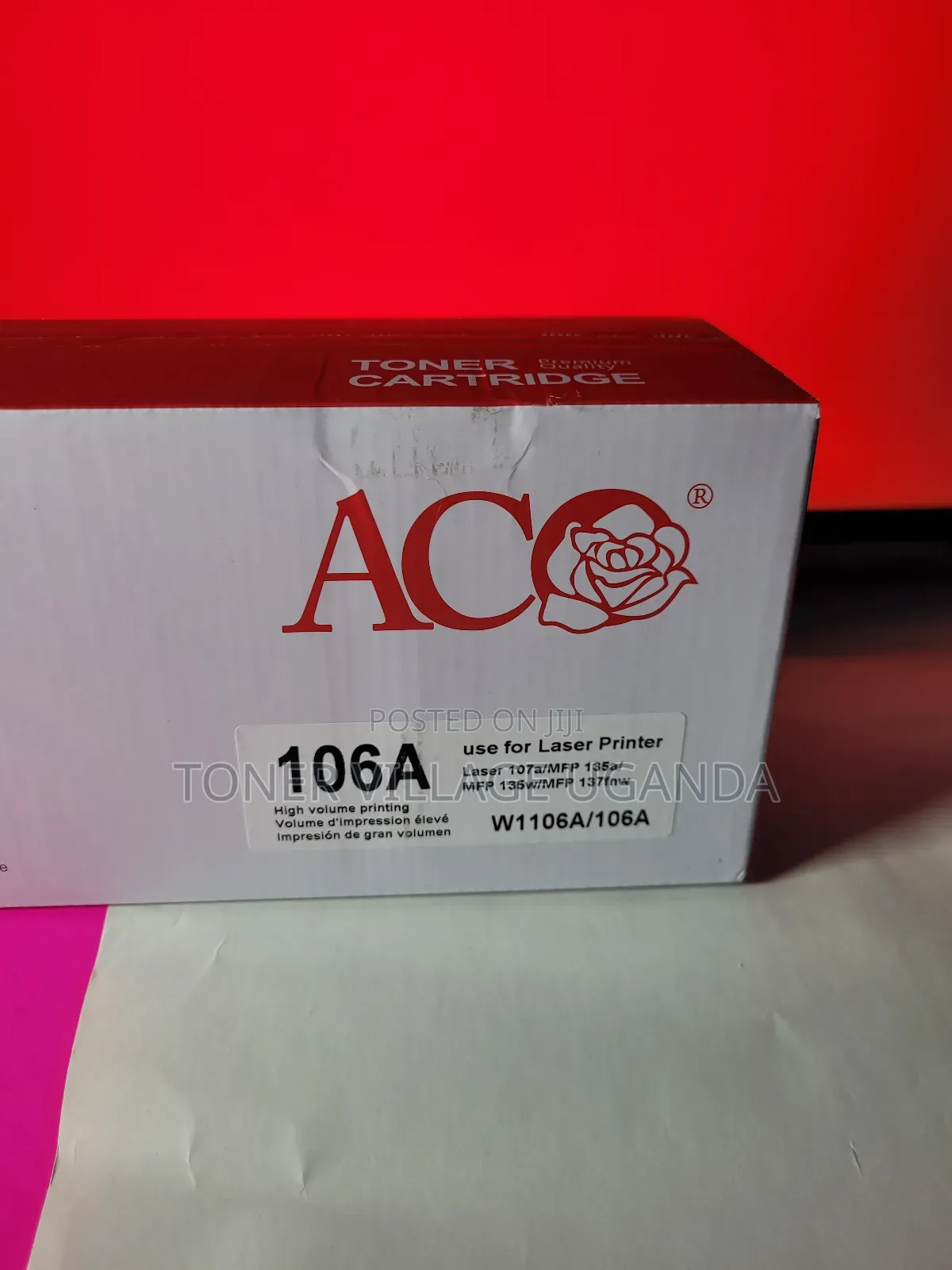 Laserjet 107a Printer Toner Cartridge
 1000pages