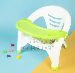 Baby Moo Kids Blue Feeding Chair