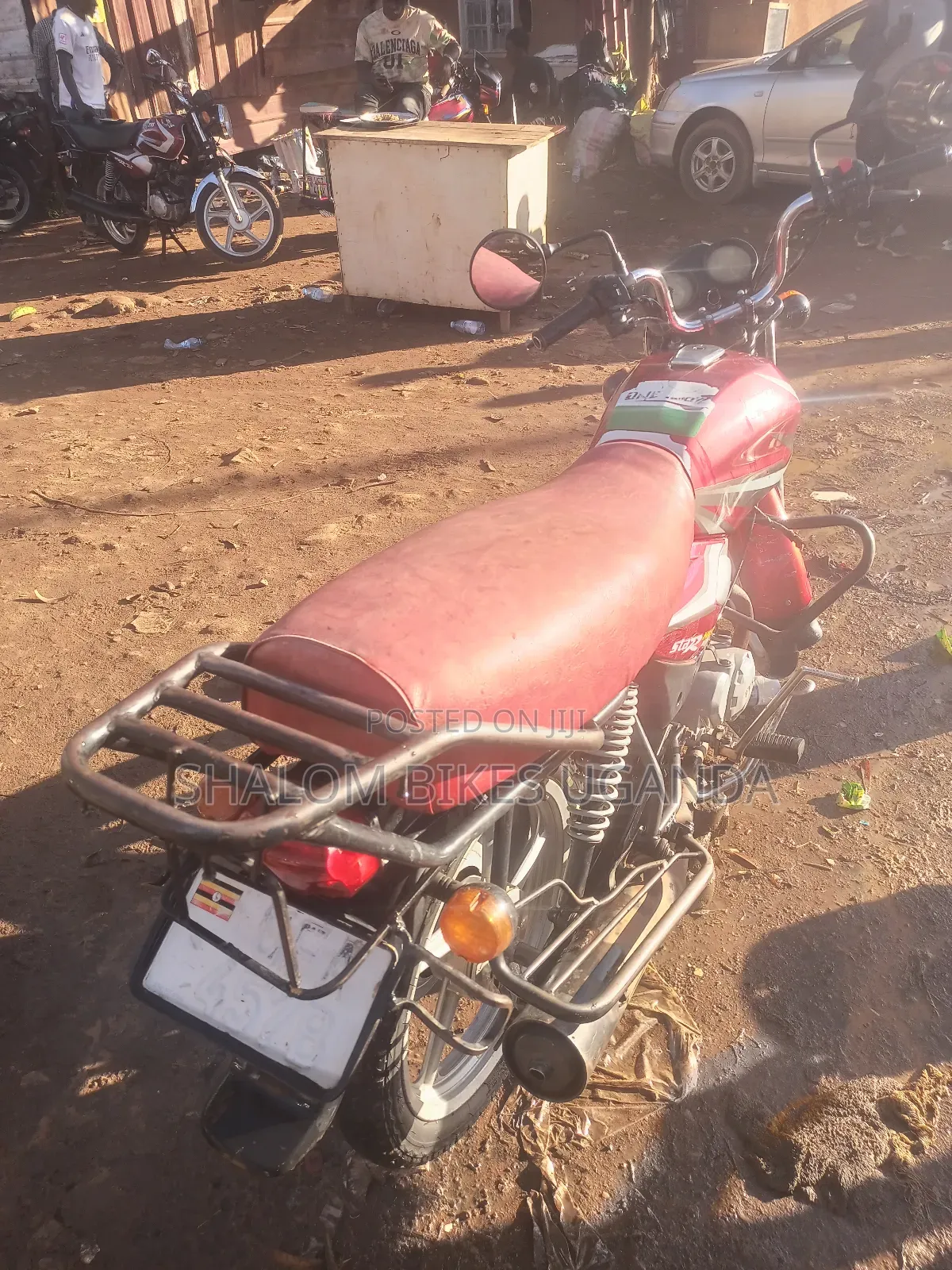 TVS HLX 125 2023 Red