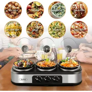 Tripple Electric Food Cooker / Warmer