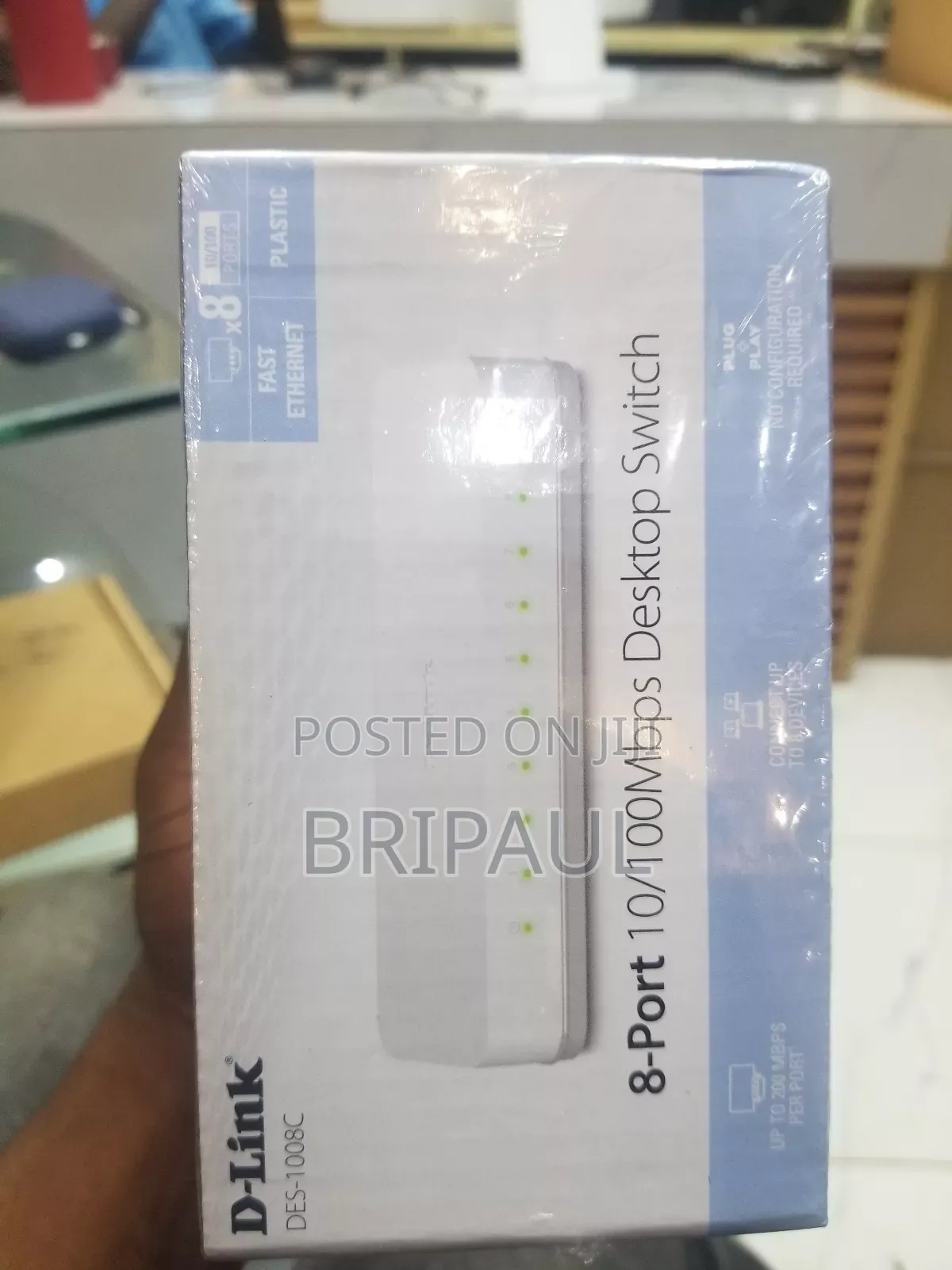 8 Port Network Switch