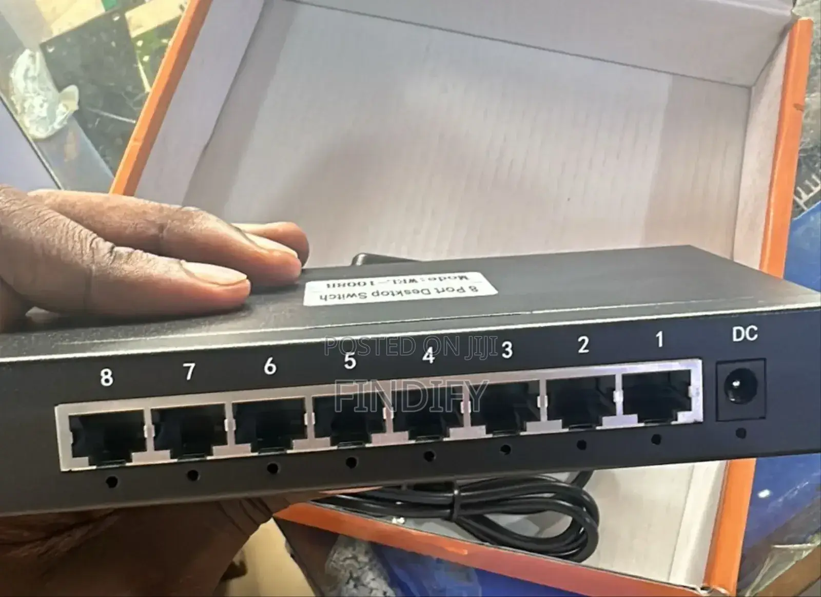 8 Port Fiber Switch With Poe