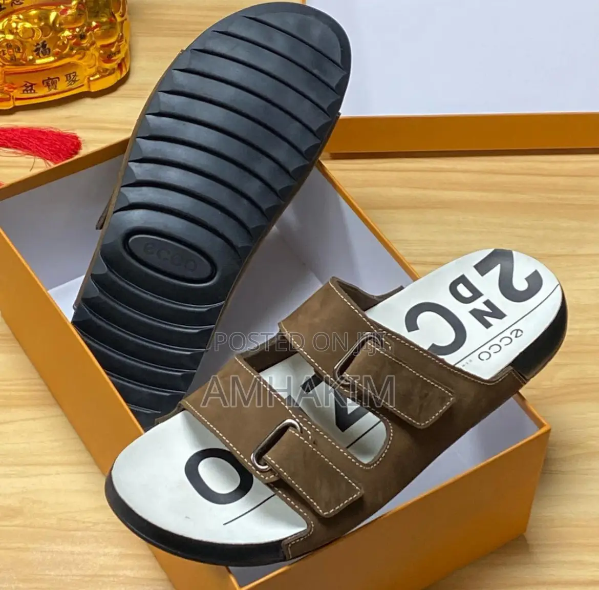 Classic Casual Ecco Men Sandals in Stock