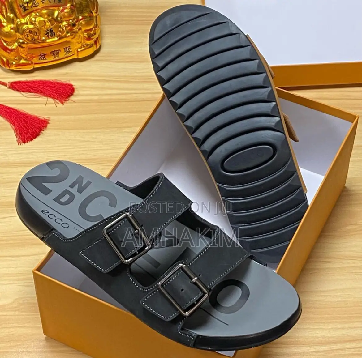 Classic Casual Ecco Men Sandals in Stock