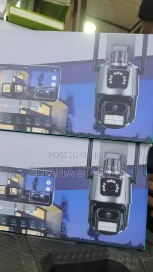 Double Lens Security Camera 4g Out Door