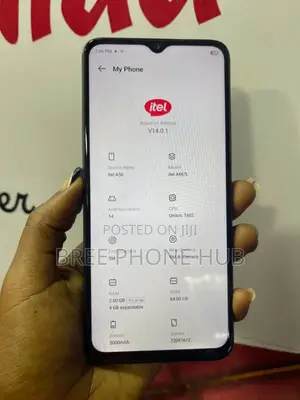 Itel A50 128 GB Black