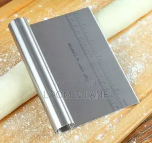 Cake Scraper Household Stainless Steel Dough Cutter