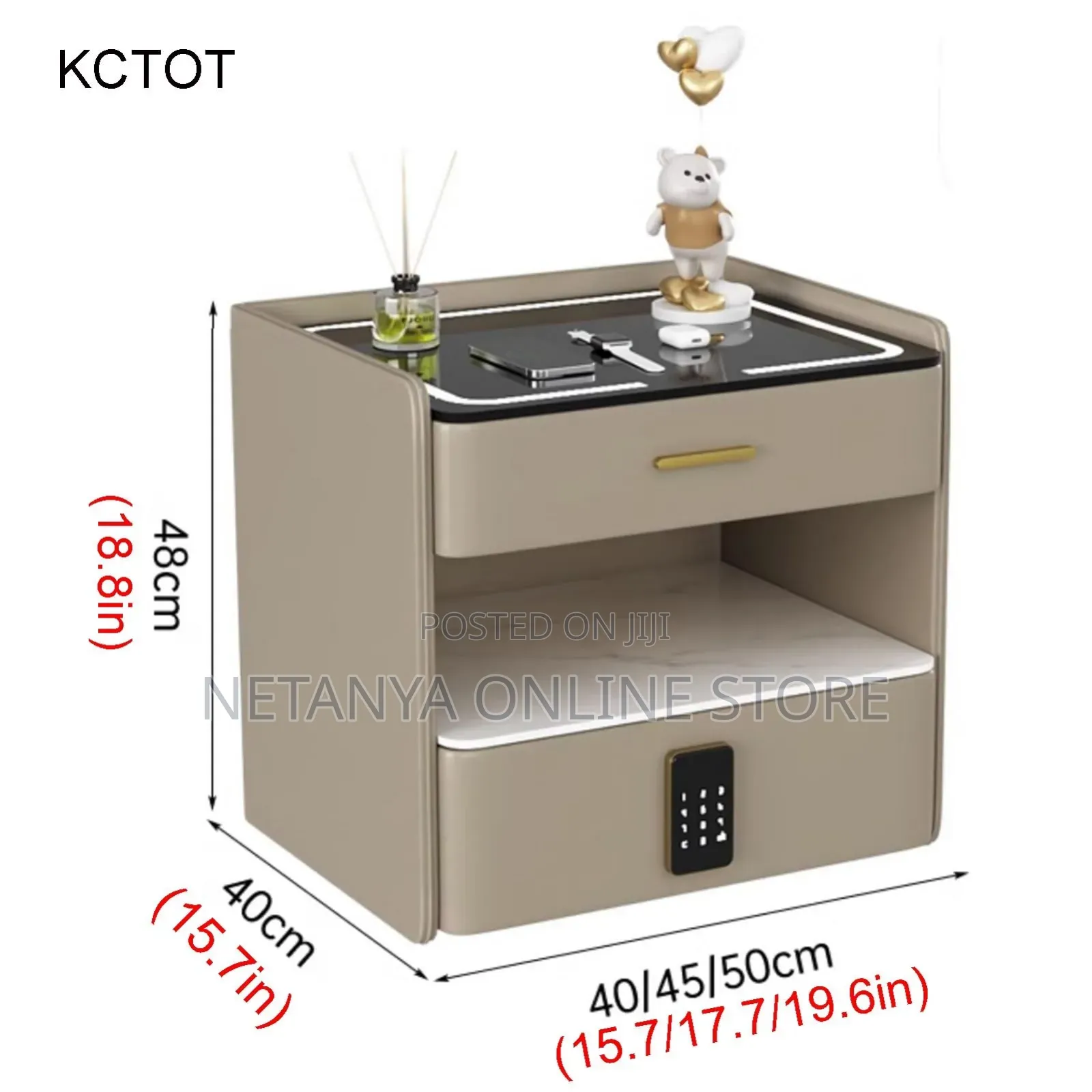 Intelligent Bedside Table With Password Lock