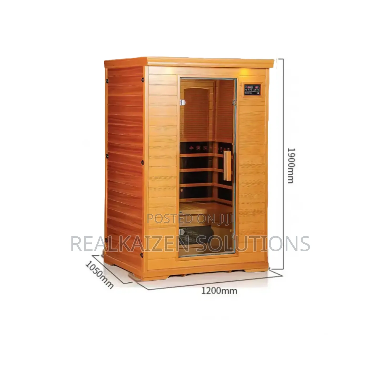 2-person Infrared Sauna| Canadian Wood Carbon Fiber Heaters