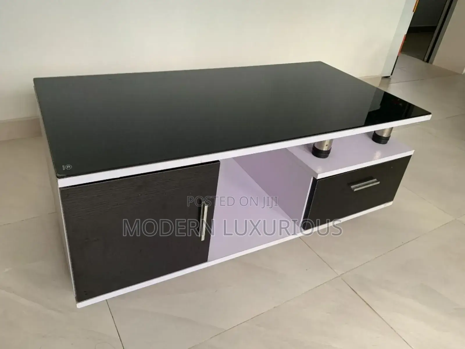 We Are Stocked Up./ Waiting for Your/ Center Table Black/