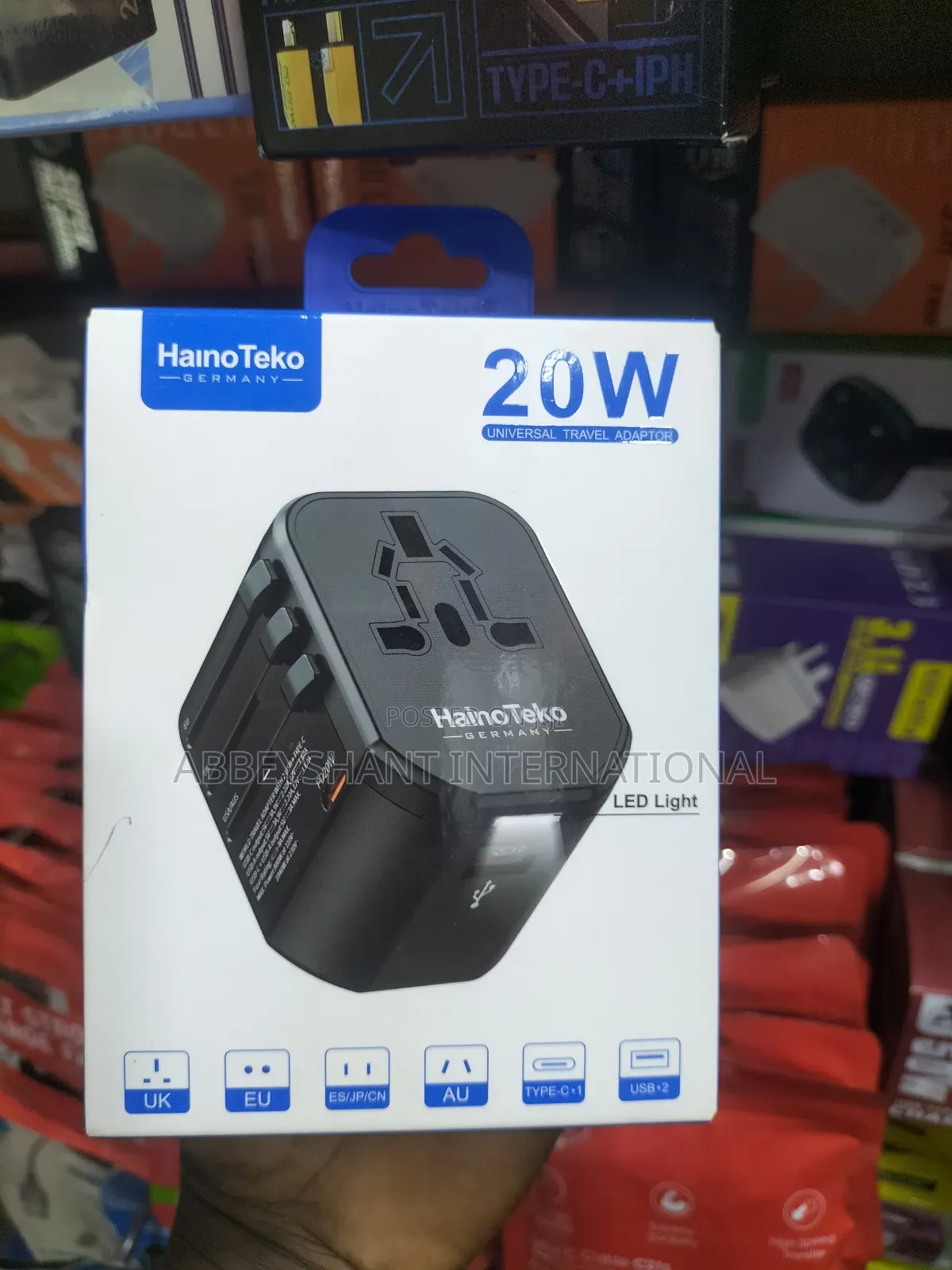 Haino Teko Phone Charger 20w Universal Travel Adapter