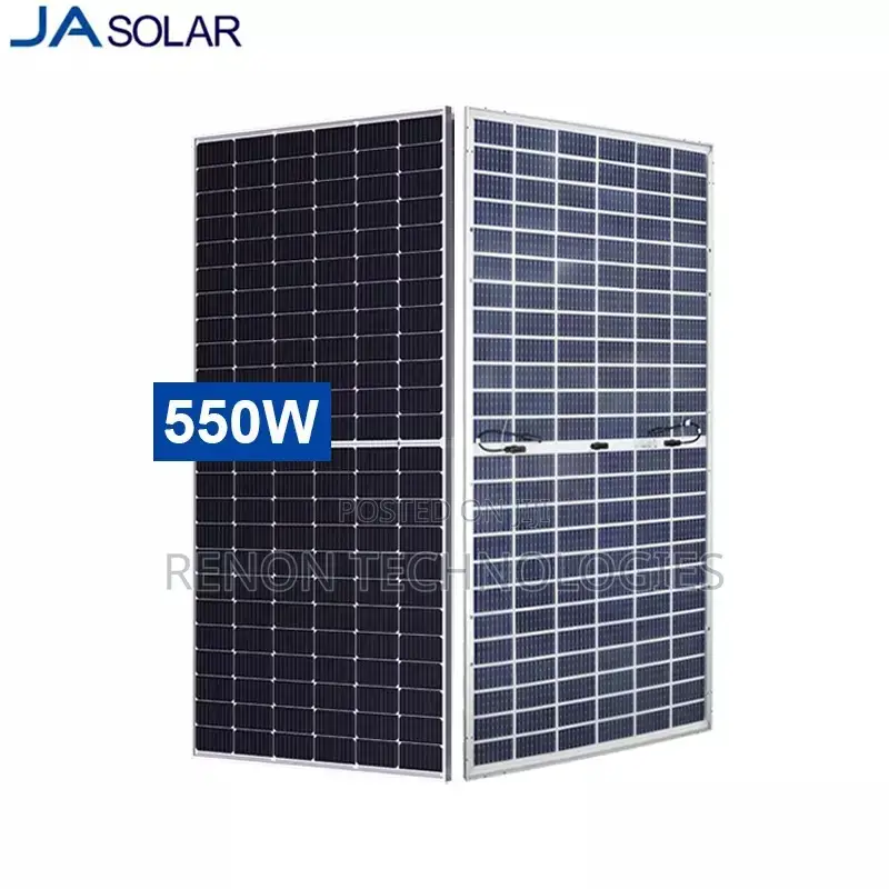 Ja Solar 550w Bifacial Solar Panel